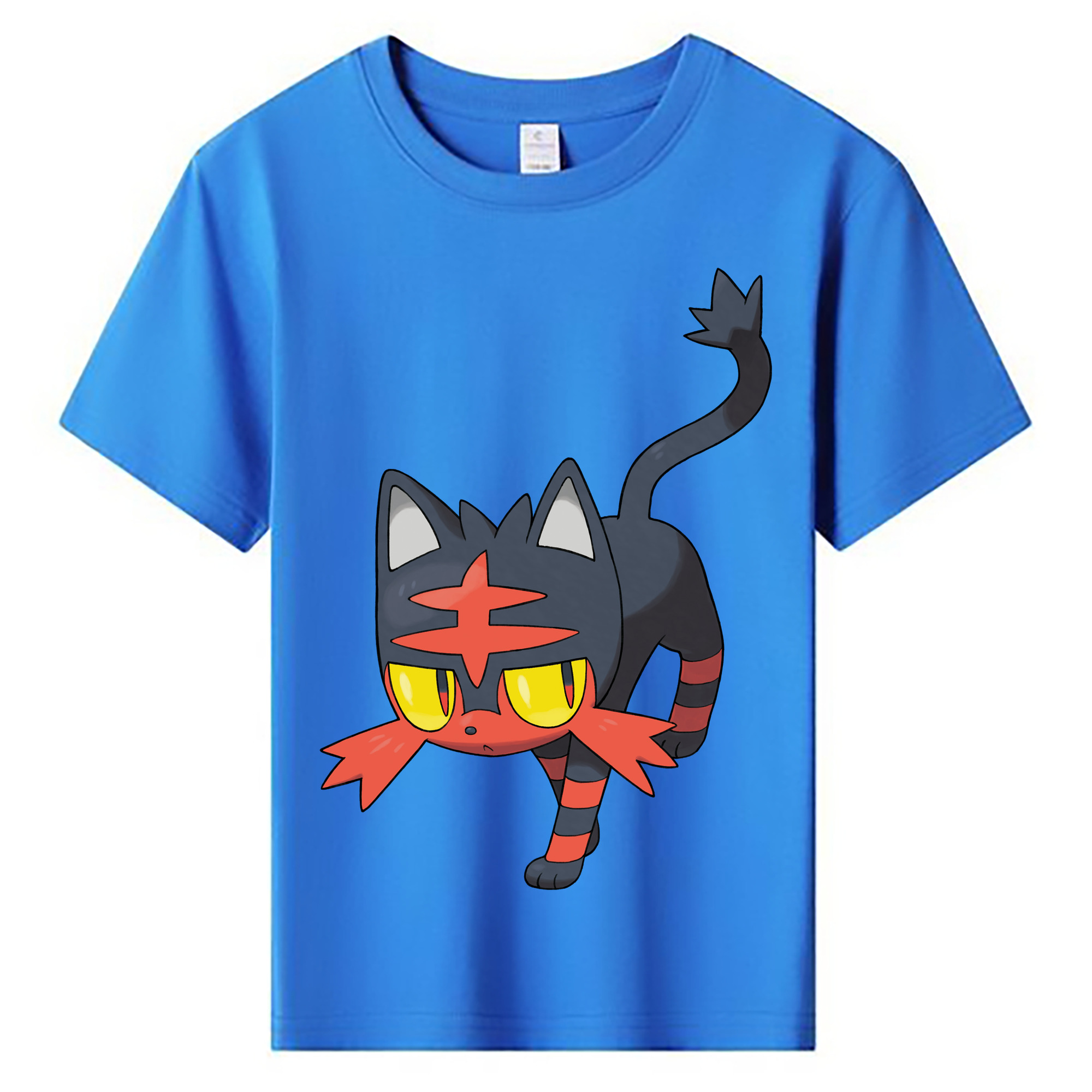 （画像用） ポケットモンスター Pokémon 綿100％キッズTシャツ（フロントプリント）